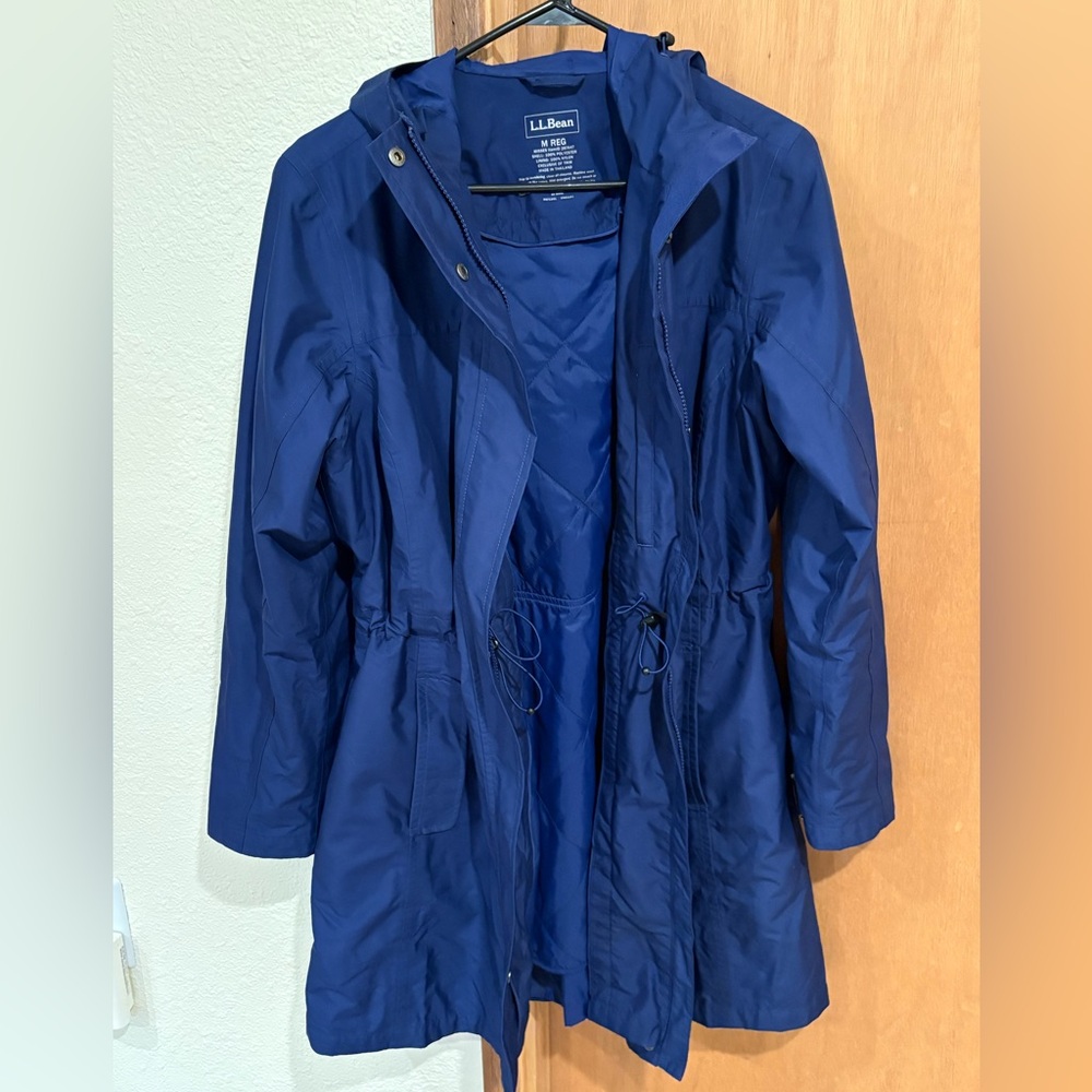 *BOGO FREE* L.L. Bean Women's H2OFF Rain Jacket, PrimaLoft-Lined